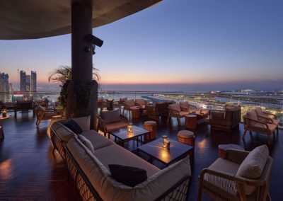 Panoramic Skyline Rooftop